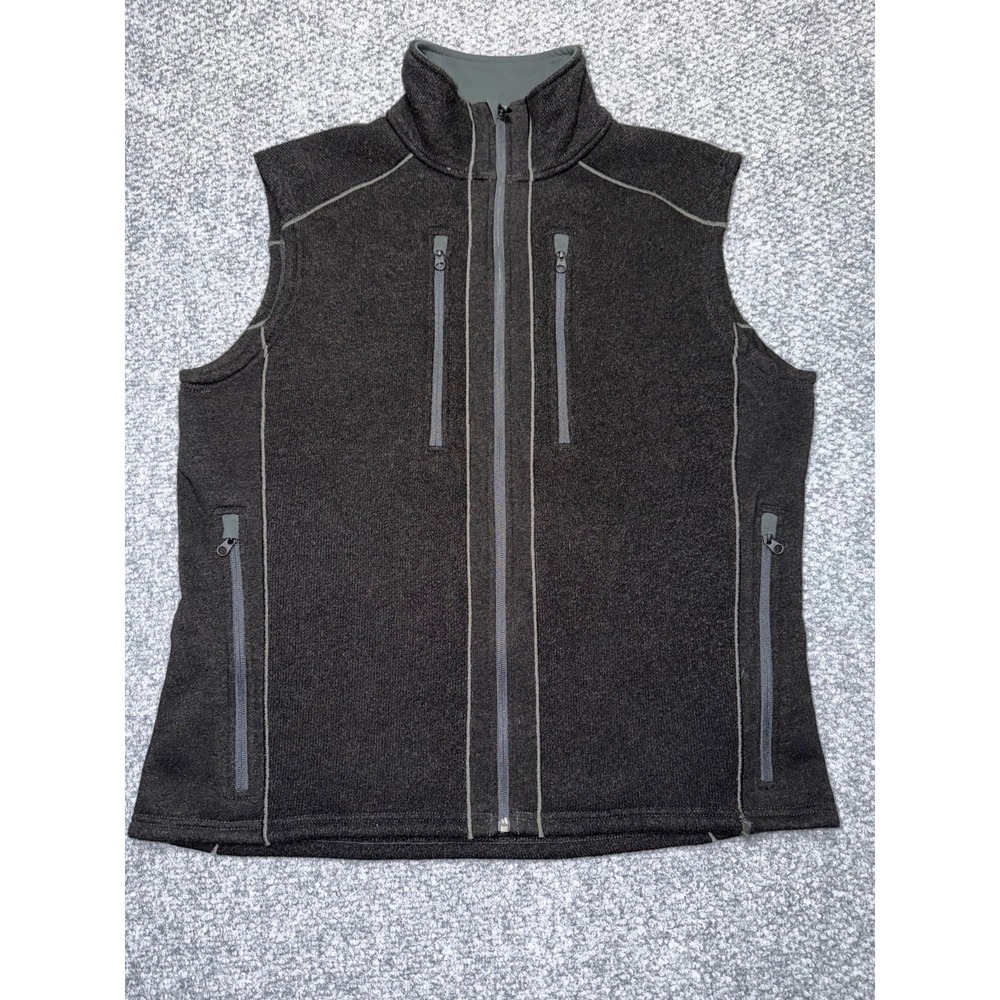 Kuhl Interceptr Vest Black Men's XtraLarge Fleece Outdoor Hiking Camping Fishing
